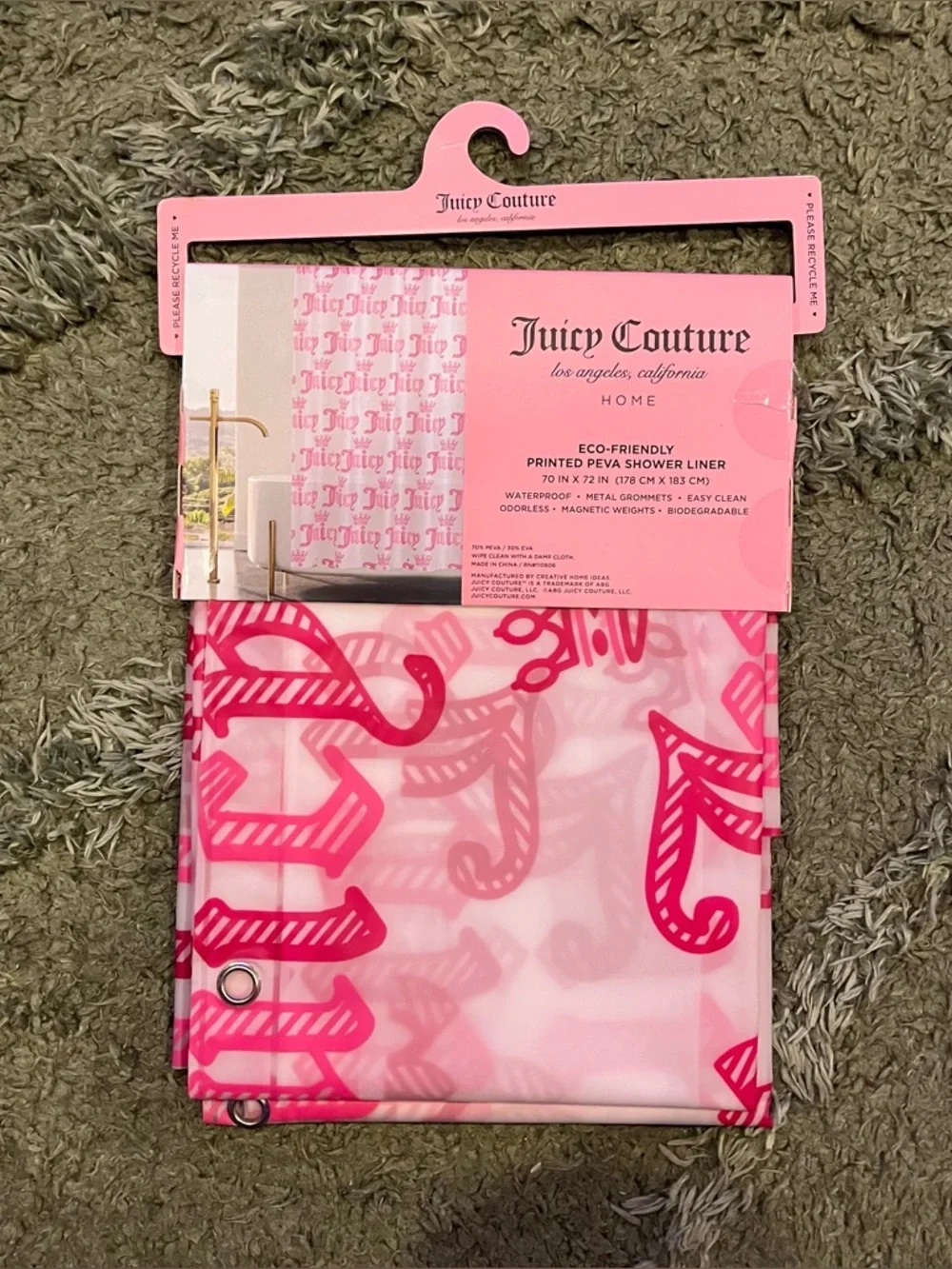 JC Shower Curtain Liner